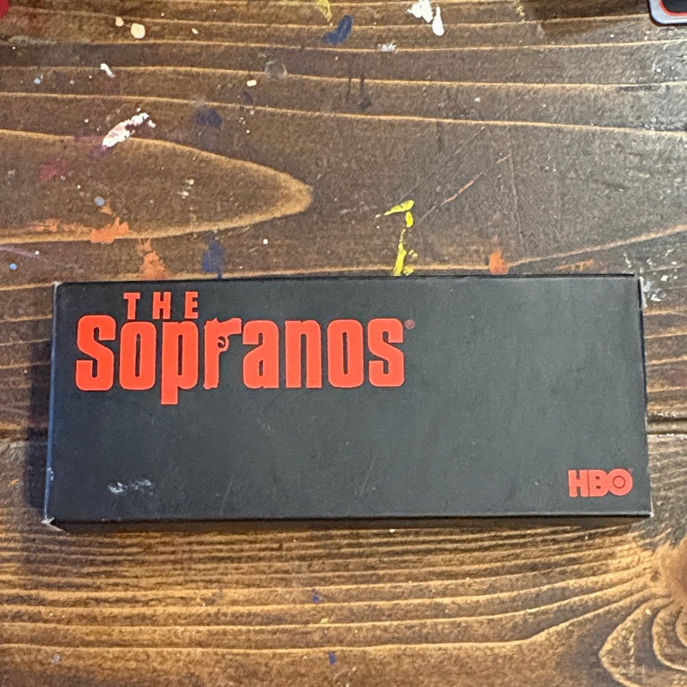 1990’s Vintage ***The Sopranos*** Black Quartz Watch with Leather strap